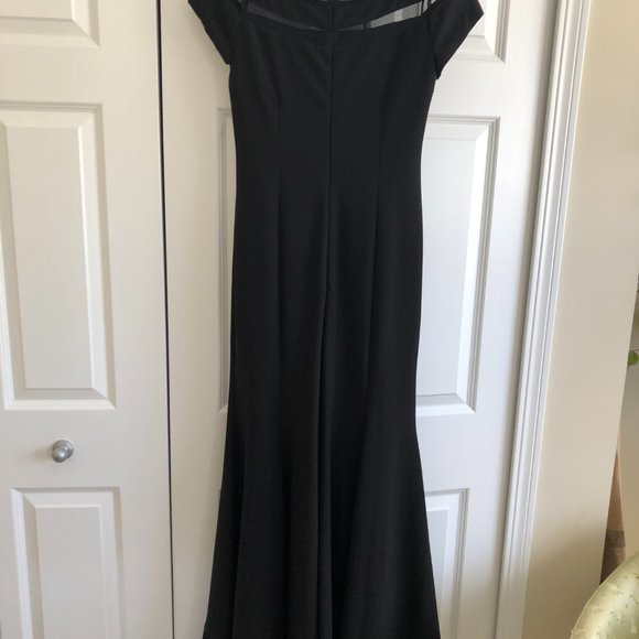 Formal Black Dress - JS Collections - Size 8 - Picture 5 of 9